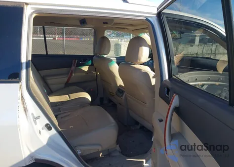 2008 Toyota Highlander Limited from USA, damaged, VIN JTEES42A882040111